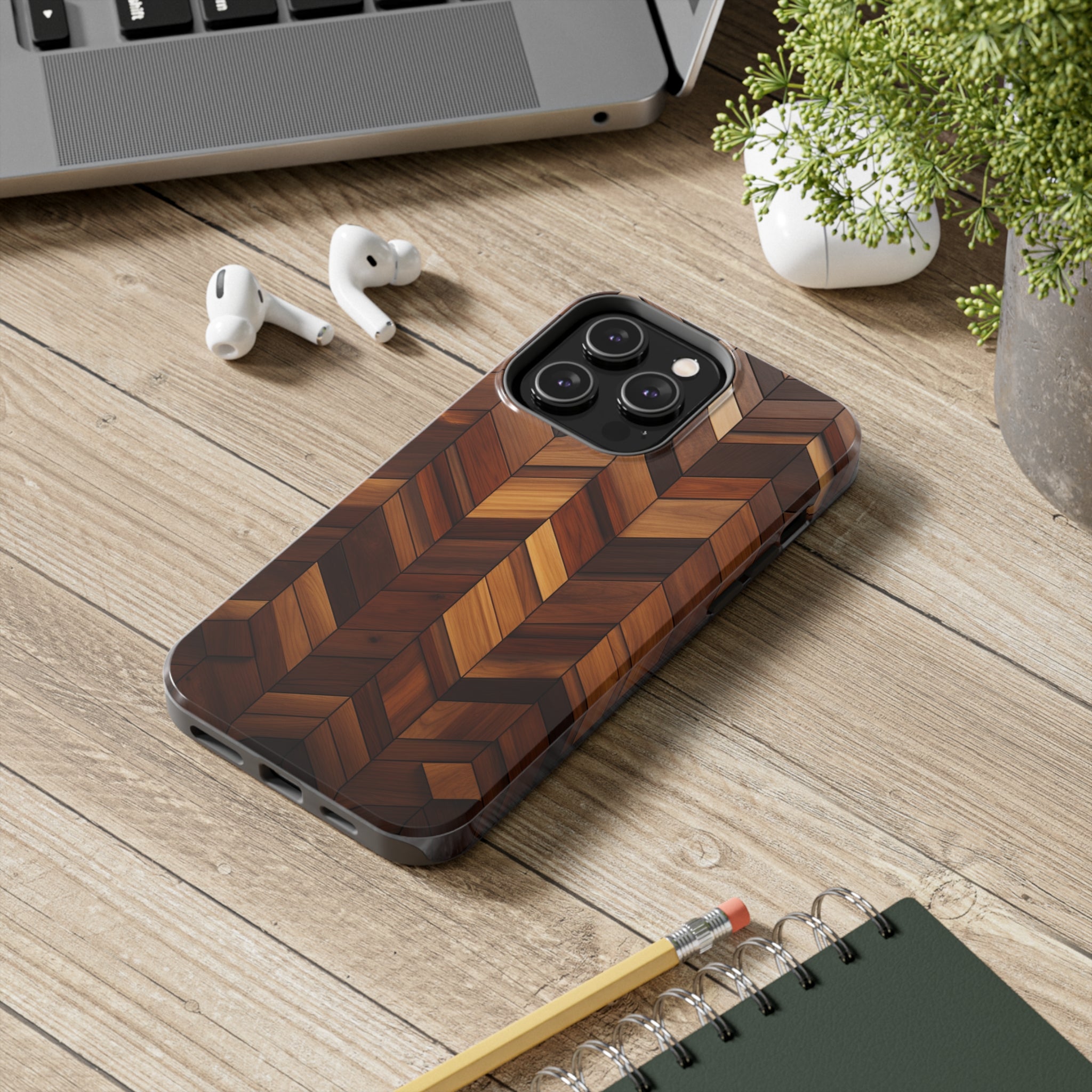 Woody: Impact-Resistant iPhone Case