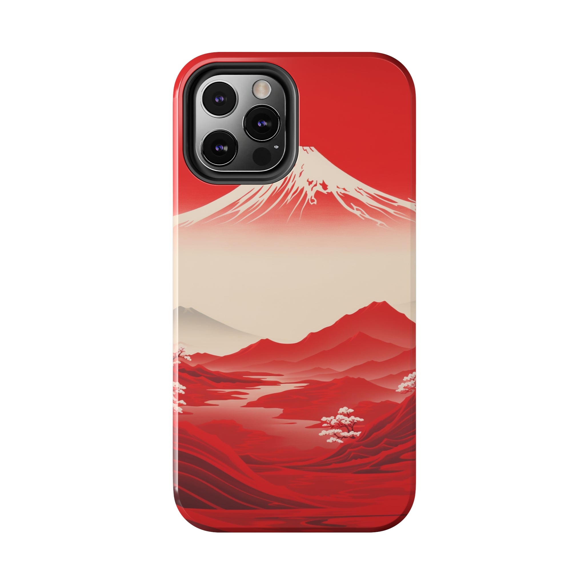 Bloody Fuji: Impact-Resistant iPhone Case