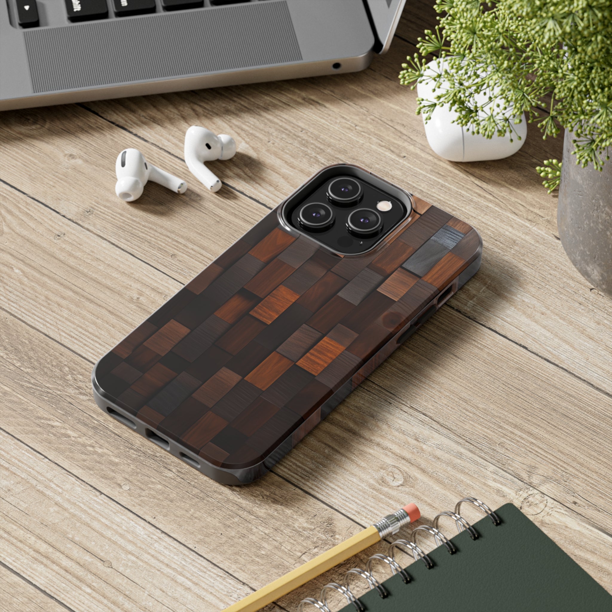 Woody: Impact-Resistant iPhone Case