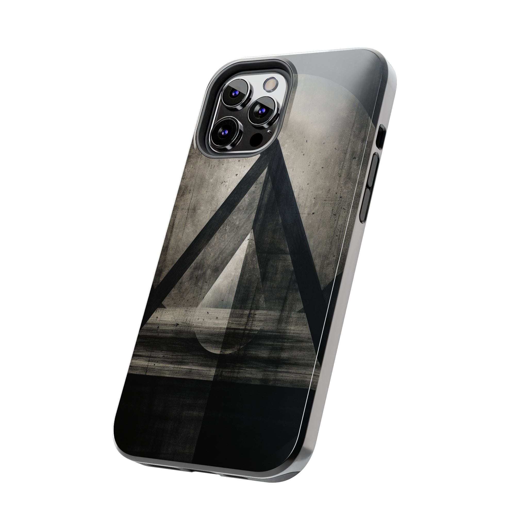 Abstract Chaos: Impact-Resistant iPhone Case