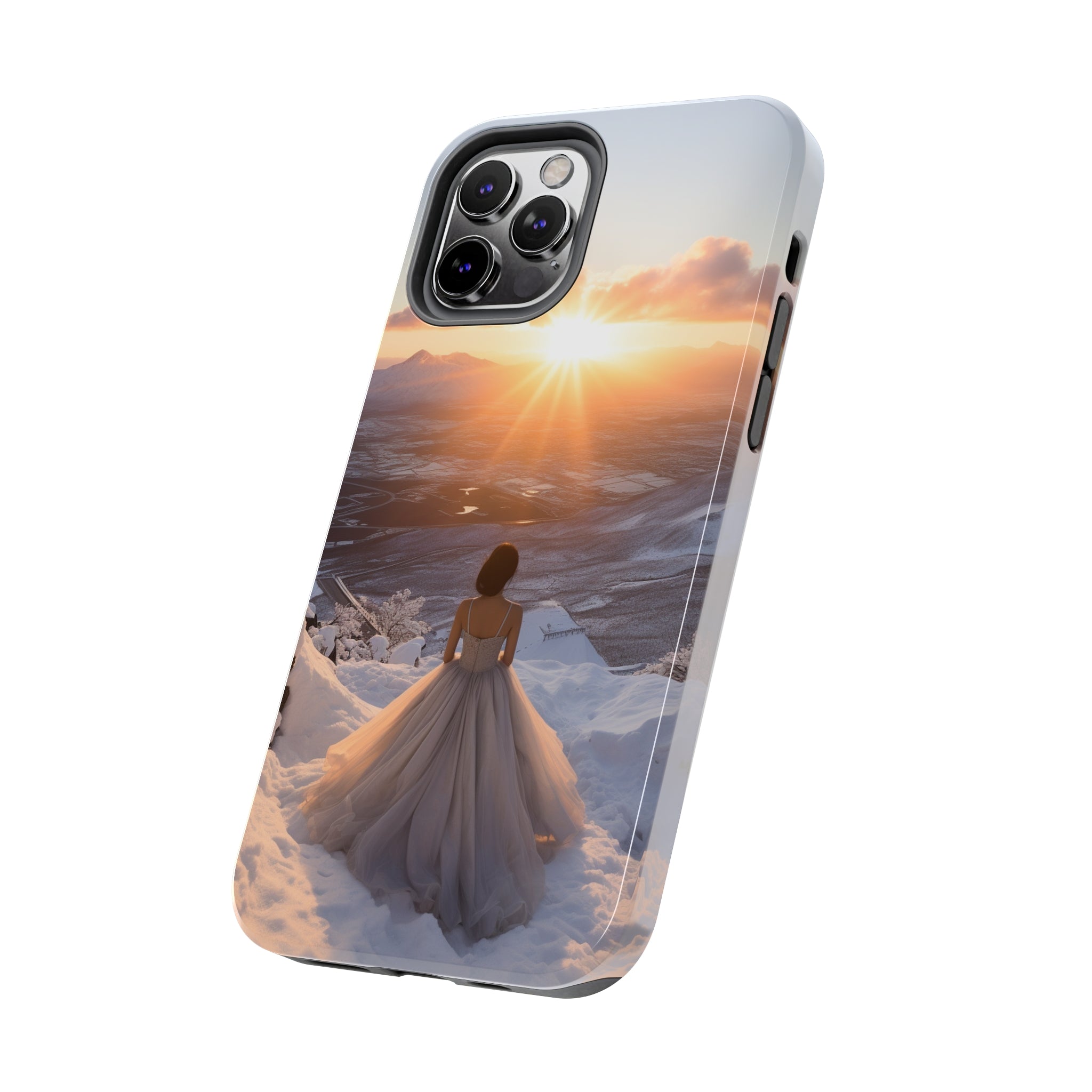 Bride's Horizon - Impact-Resistant iPhone Case