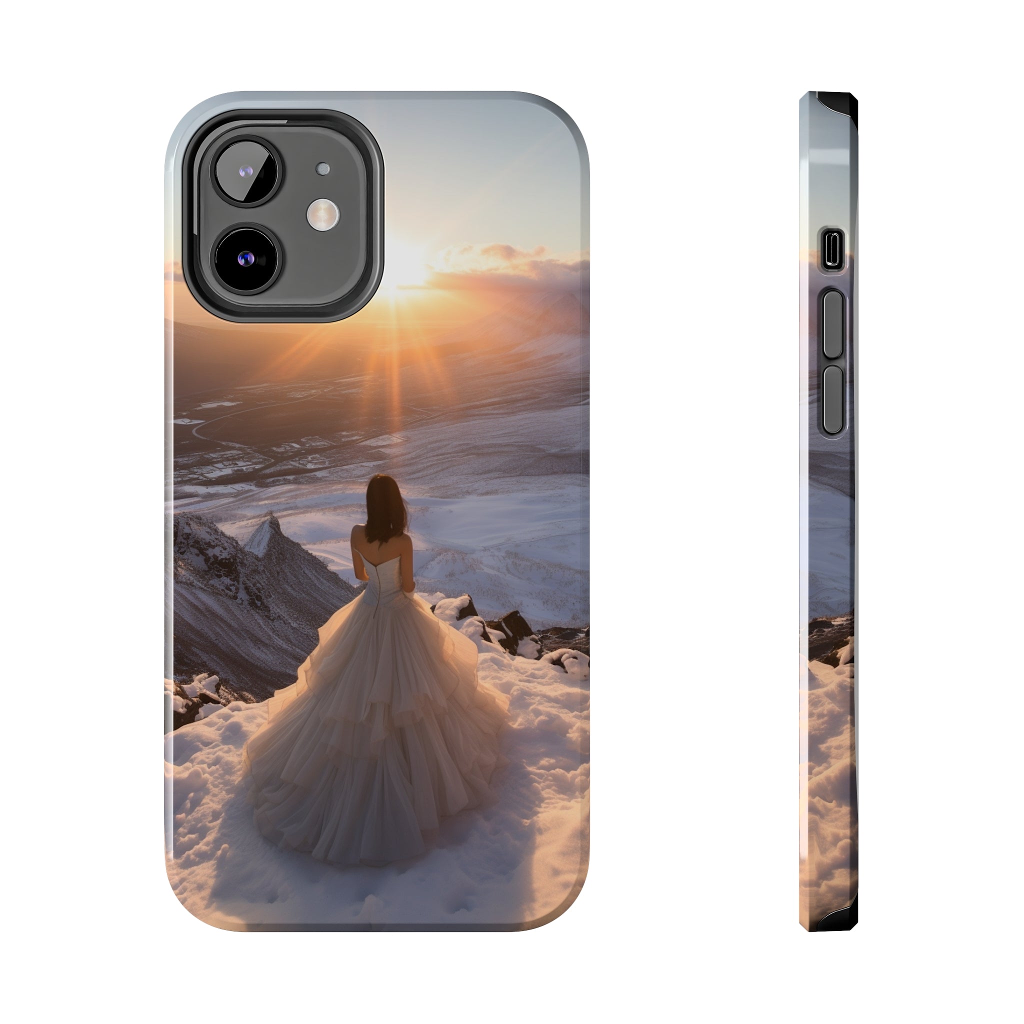 Bride's Horizon - Impact-Resistant iPhone Case