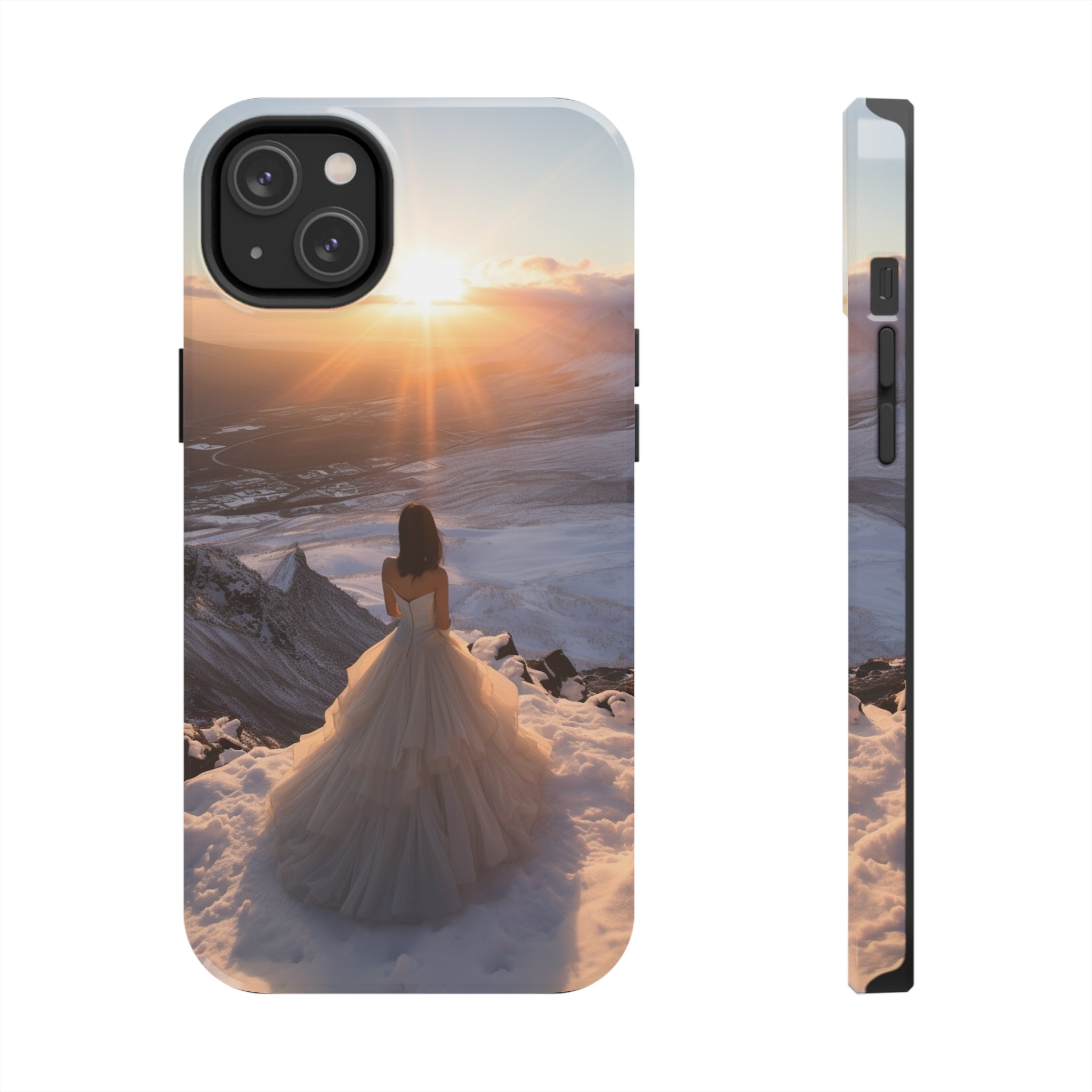 Bride's Horizon - Impact-Resistant iPhone Case