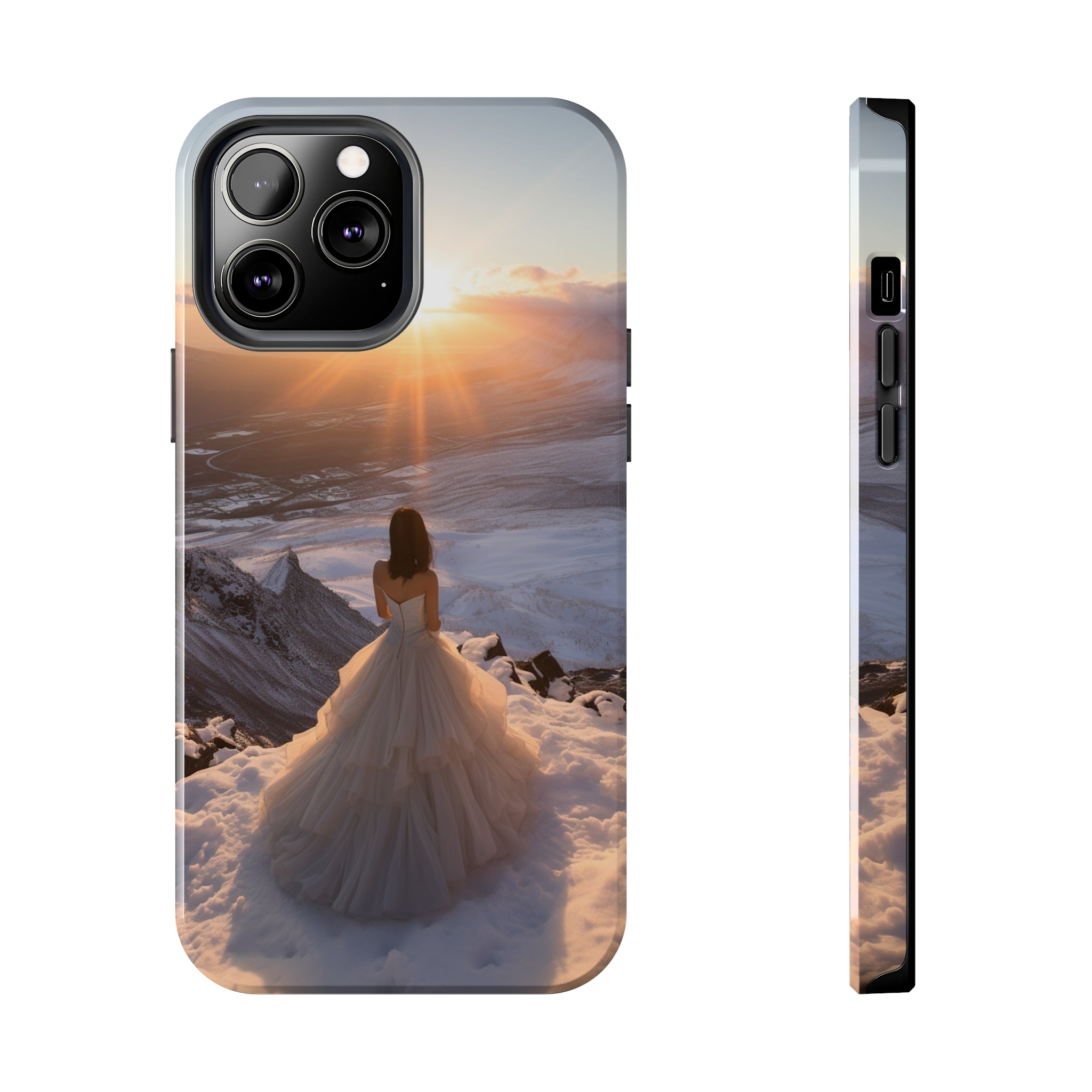 Bride's Horizon - Impact-Resistant iPhone Case