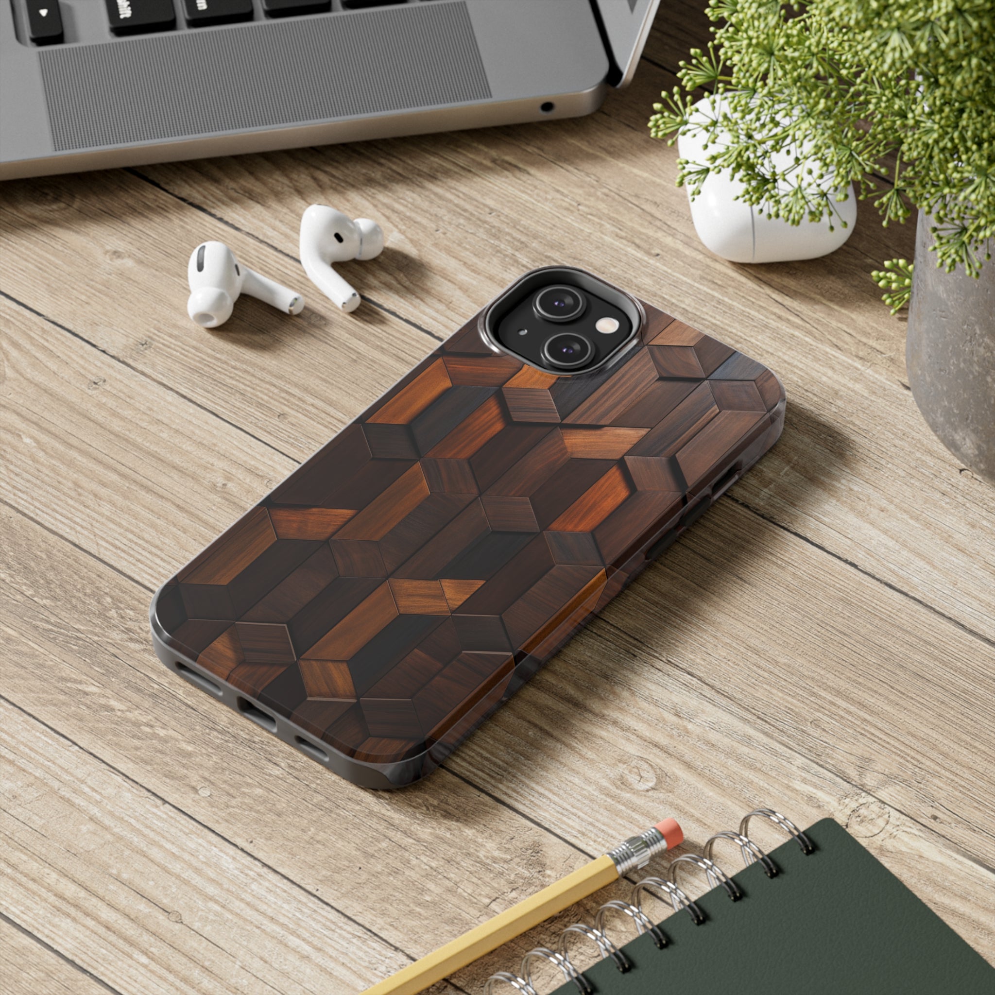 Woody: Impact-Resistant iPhone Case