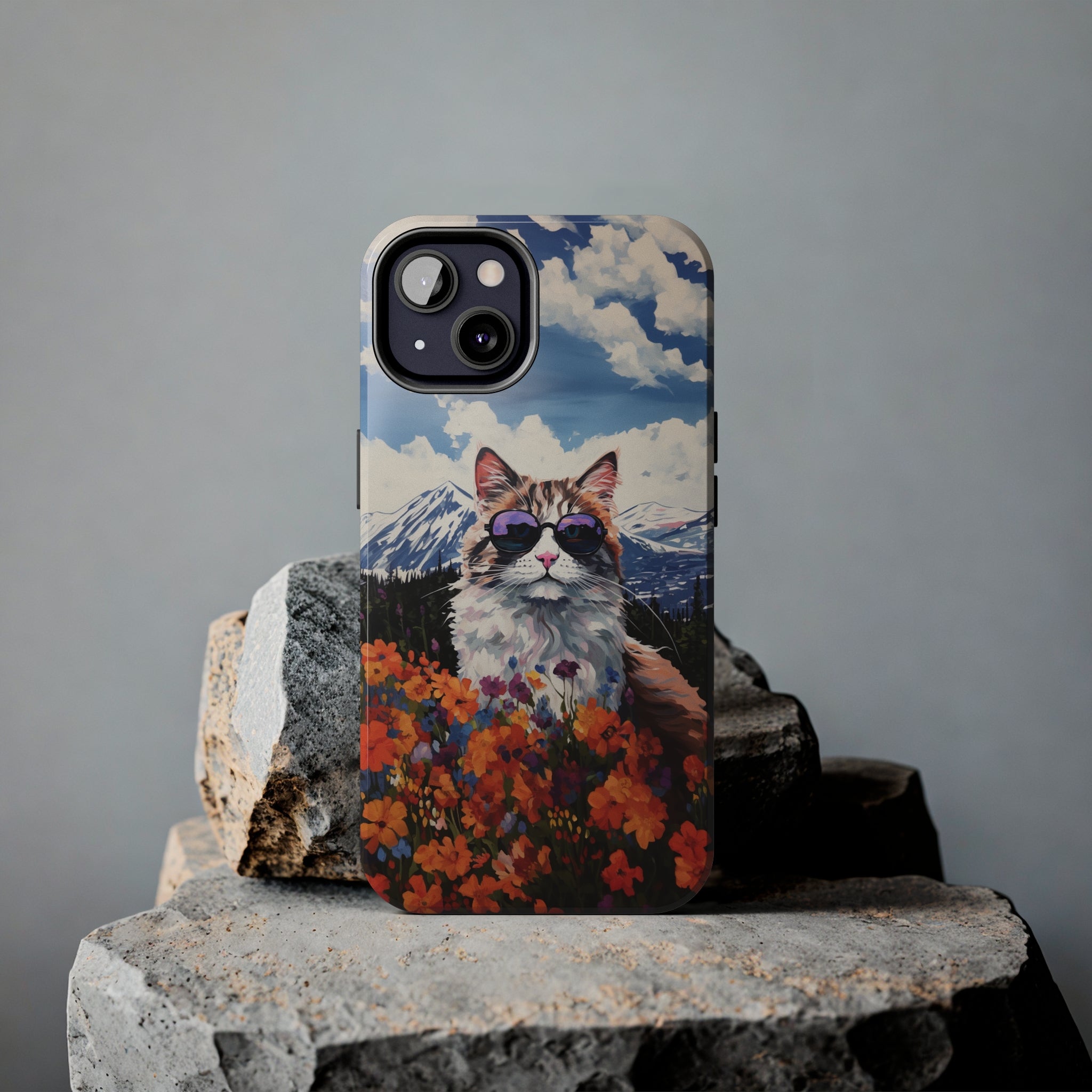 Maine Coon Magic: Impact-Resistant iPhone Case